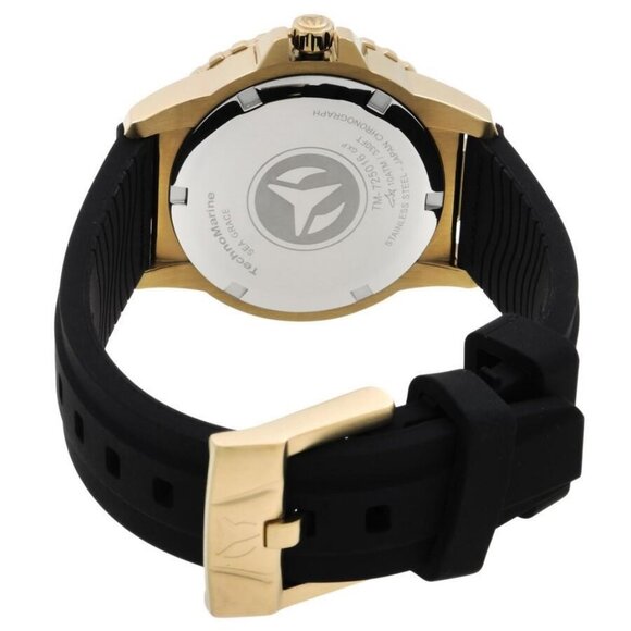 NWT Authentic Technomarine Sea Quartz Gold Dial Women's Watch - Picture 3 of 3